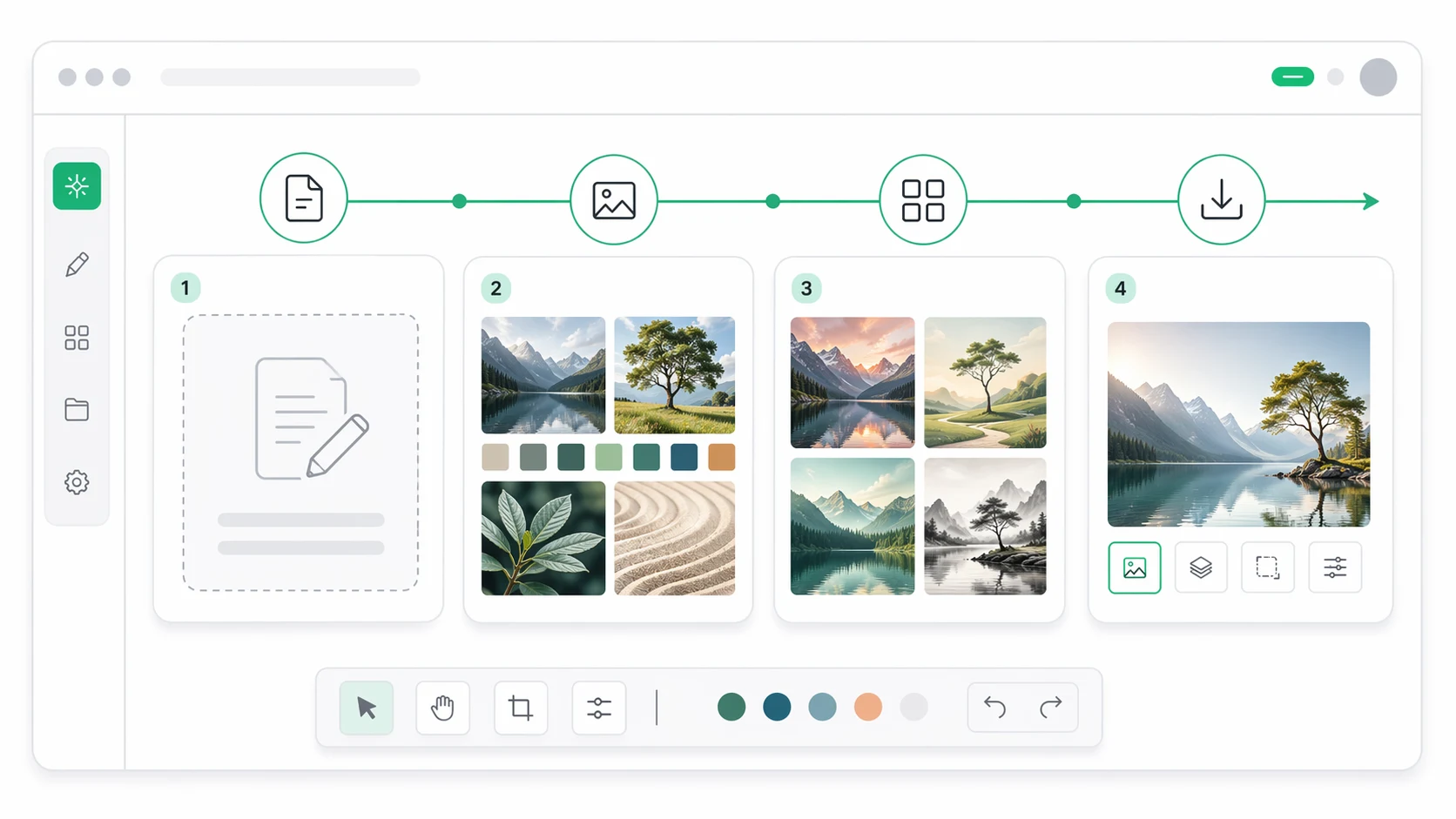 GPT Image workflow from prompt to export